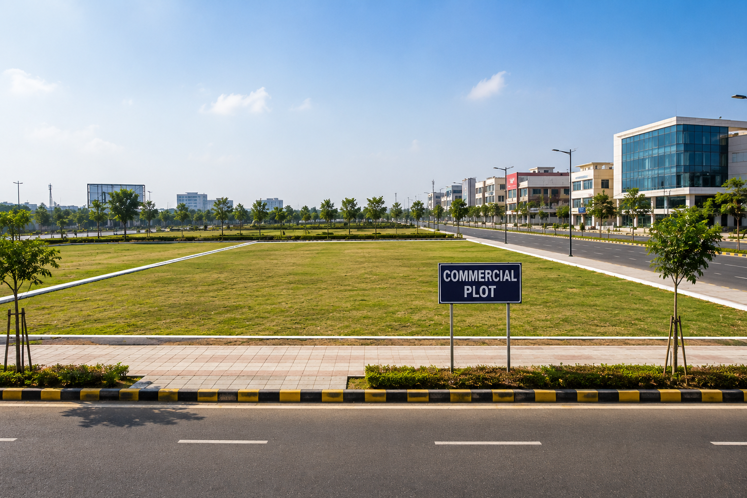 Commercial development concept near Green Acer